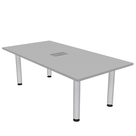 Skutchi Designs 35.5 in W, 71.5 in L, 29 in H, Engineered Wood Top, Grey H-REC-3672-PT-EL-01